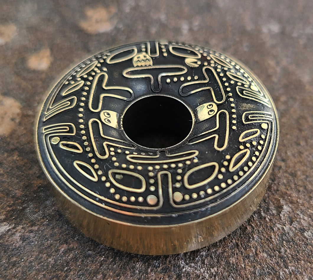 Pac-Nut: A Retro Gaming TiNutz, made of brass and all class.