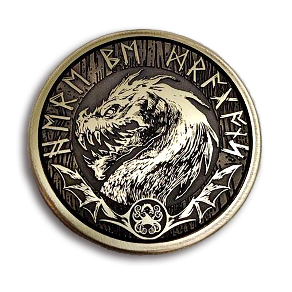 Here Be Dragons- Engraved Coin of Awesomeness