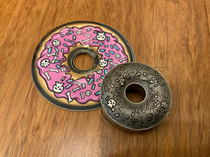 Deathnut, a Deathly Donut Vinyl Sticker
