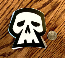 Load image into Gallery viewer, A big old skull, vinyl sticker